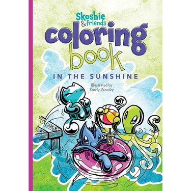 Skoshie & Friends Coloring Book: In the Sunshine