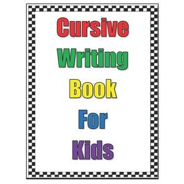 cursive writing book for kids