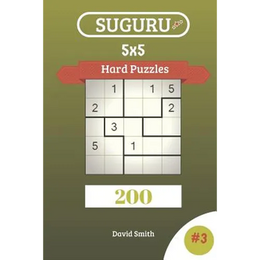 Suguru Puzzles - 200 Hard Puzzles 5x5 Vol.3