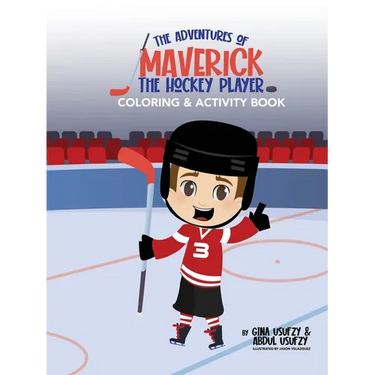 The Hockey Coloring and Activity Book