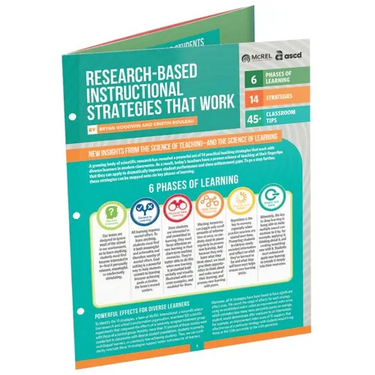 Research-Based Instructional Strategies That Work (Quick Reference Guide)