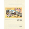 Vintage Lined Notebook Greetings from Athens