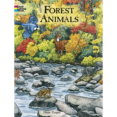 Forest Animals Coloring Book
