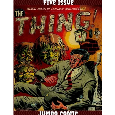 The Thing Five Issue Jumbo Comic
