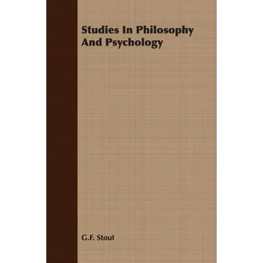 Studies In Philosophy And Psychology