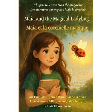 Maia and the Magical Ladybug (An English - French Bilingual Adventure): A gentle story of quiet bravery and the magic of being yourself