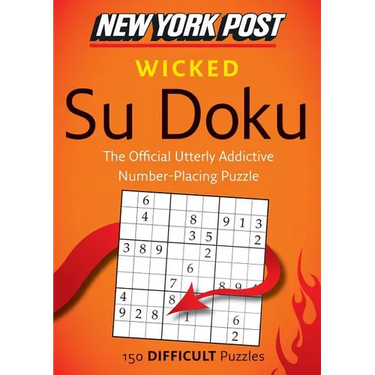 New York Post Wicked Su Doku: 150 Difficult Puzzles