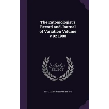 The Entomologist's Record and Journal of Variation Volume v 92 1980