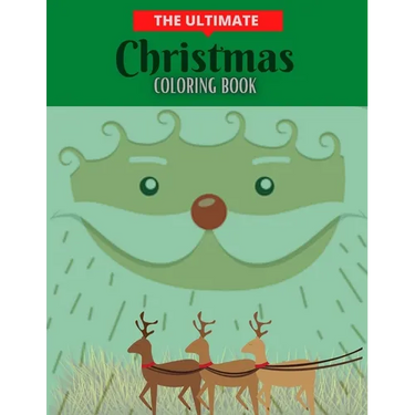 The Ultimate Christmas Coloring Book: 100 pages beautiful coloring book with Christmas designs For Adults