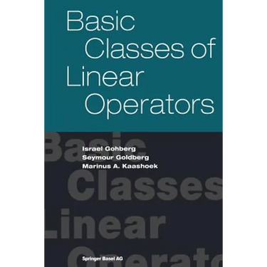 Basic Classes of Linear Operators