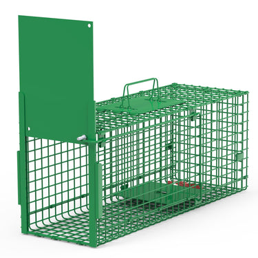 30� Live Animal Trap Cage for Small Pets Under 5LBS � Humane Metal Design