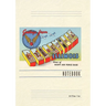 Vintage Lined Notebook Greetings from Belleville, Illinois