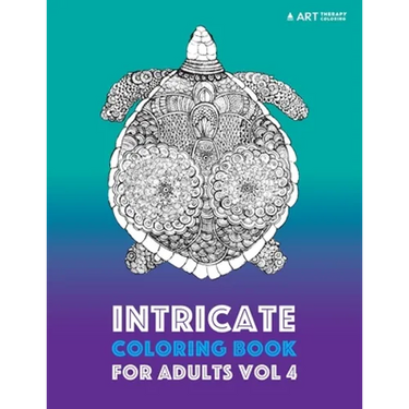 Intricate Coloring Book For Adults Vol 4