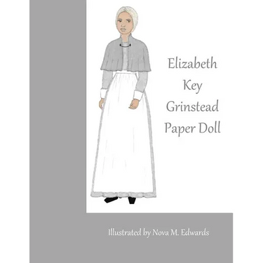 Elizabeth Key Grinstead Paper Doll