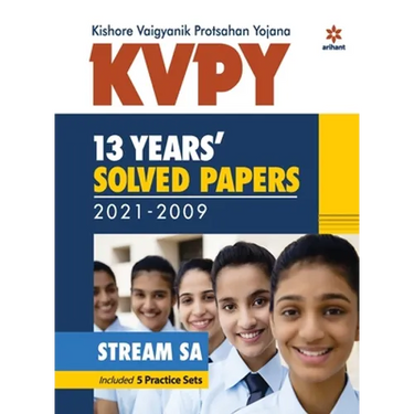KVPY 13 Years Solved Papers 2021-2009 Stream SA