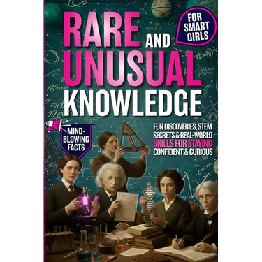 Rare and Unusual Knowledge for Smart Girls: Fun Discoveries, STEM Secrets & Real-World Skills for Staying Confident and Curious Ages 8-12
