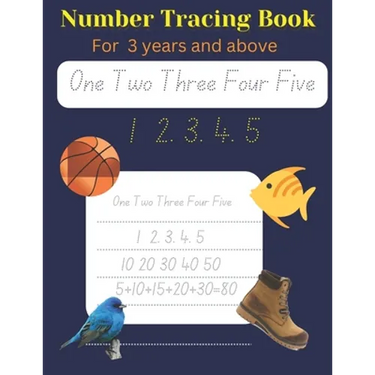 Number Tracing Book: For 3 years old and above