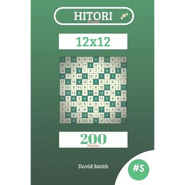 Hitori Puzzles - 200 Puzzles 12x12 Vol.5
