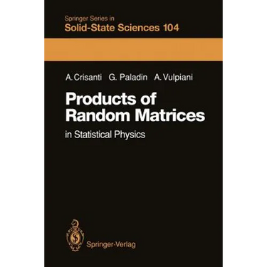 Products of Random Matrices: In Statistical Physics