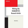 Writing the Humanities Research Article