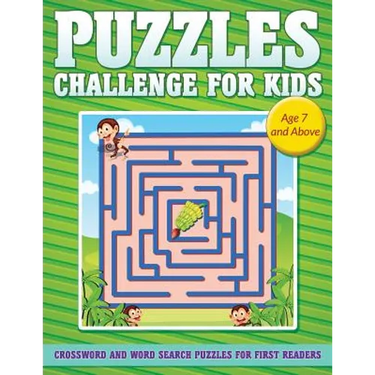 Puzzle Challenge for Kids: Crossword and Word Search Puzzles