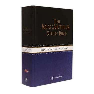 MacArthur Study Bible-NKJV-Large Print