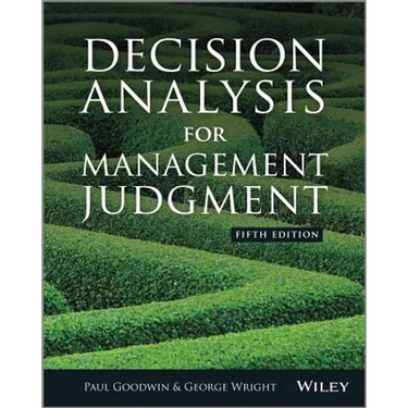 Decision Analysis for Management Judgment