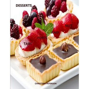 Tart, Torte and Nut Desserts: Every title has space for notes, Puddings, Maple Nut Cake, Assorted recipes