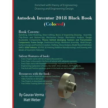 Autodesk Inventor 2018 Black Book (Colored)