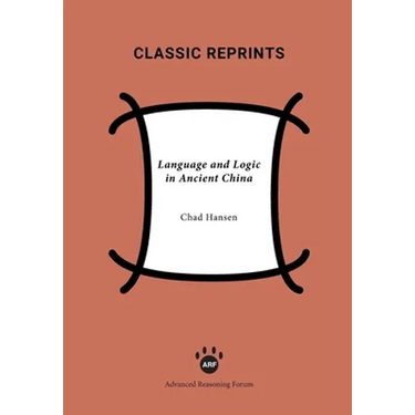 Language and Logic in Ancient China