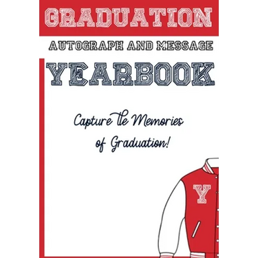 School Graduation Yearbook: Sections: Autographs, Messages, Photos & Contact Details