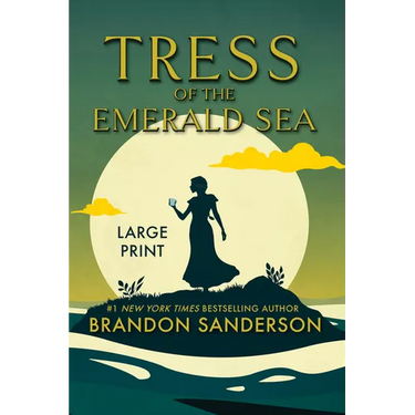 Tress of the Emerald Sea: A Large Print Cosmere Novel