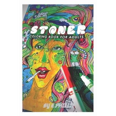 Stoner Coloring Book for Adults