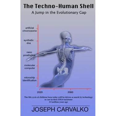 The Techno-Human Shell: A Jump in the Evolutionary Gap