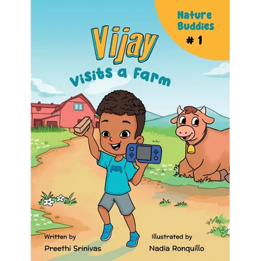 Vijay Visits a Farm: A children's book about new experiences and social skills