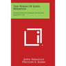 The Poems of John Bermelin: Pennsylvania German Folklore Society, V16