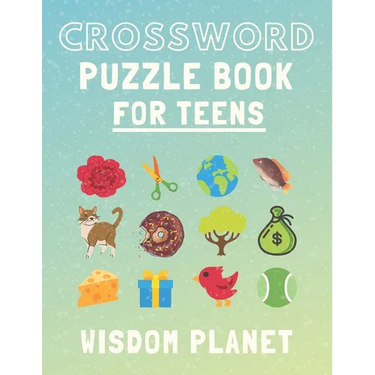 Crossword Puzzle Book For Teens: Fun Activity Books For Young Adults