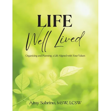 Life Well Lived: Organizing and Planning a Life Aligned with Your Values