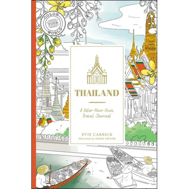 Thailand: A Color-Your-Own Travel Journal