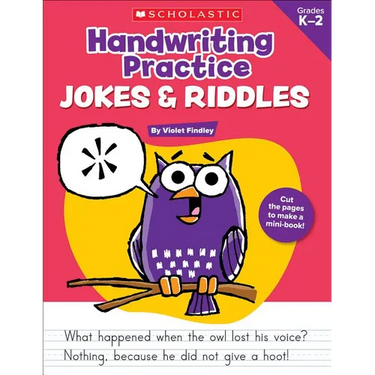 Handwriting Practice: Jokes & Riddles