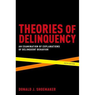 Theories of Delinquency: An Examination of Explanations of Delinquent Behavior