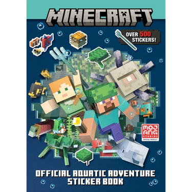 Minecraft Official Aquatic Adventure Sticker Book (Minecraft)