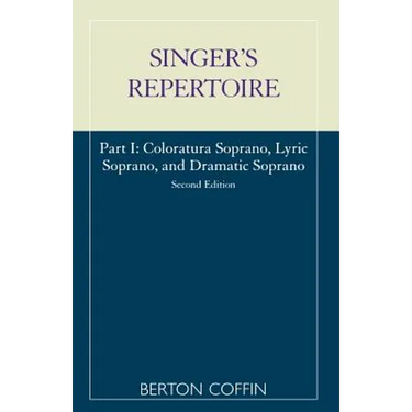 Singer's Repertoire, Part I