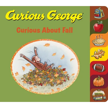 Curious George Curious about Fall Tabbed