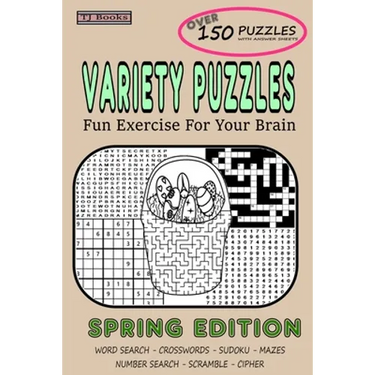 Variety Puzzles Spring Edition: Fun Exercise For Your Brain