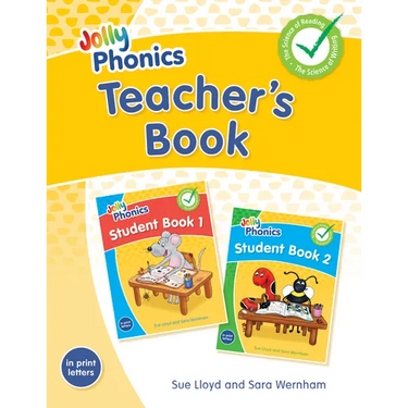 Jolly Phonics Teacher's Book: In Print Letters (American English Edition)