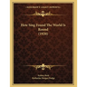 How Sing Found The World Is Round (1920)