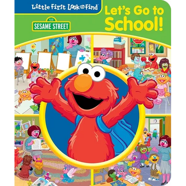 Sesame Street: Let's Go to School! Little First Look and Find