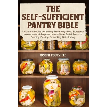 The Self-Sufficient Pantry Bible: The Ultimate Guide to Canning, Preserving & Food Storage for Homesteaders & Preppers Master Water Bath & Pressure Ca
