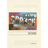 Vintage Lined Notebook Greetings from Orange County, California